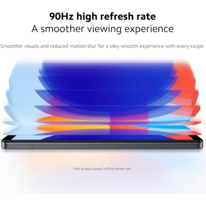 Tablette tactile XIAOMI Redmi Pad SE 8,7" - 128 Go - 6 Go RAM - Noir - Écran 90 Hz