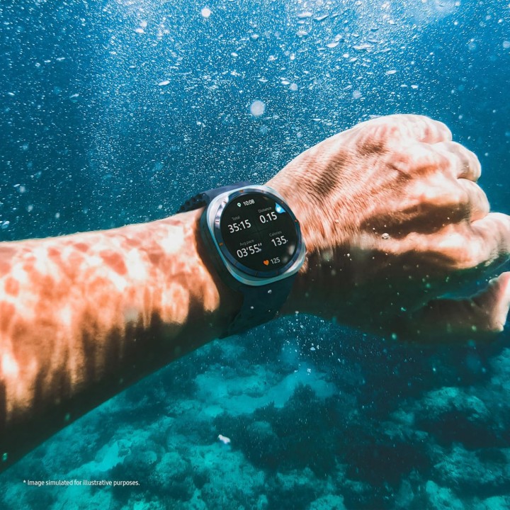 Montre connectée Galaxy Watch Ultra - Titane 47 mm - AI, GPS double fréquence, LTE
