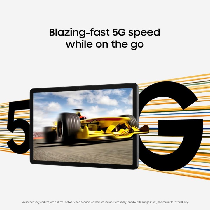 Tablette tactile Samsung Galaxy Tab A11+ 11" 128 Go Wi-Fi 5G gris - Design fin