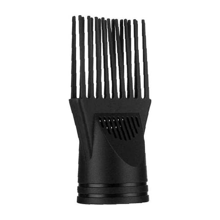 Peigne adaptateur universel pour sèche-cheveux - Lot de 2 - Noir - Professionnel
