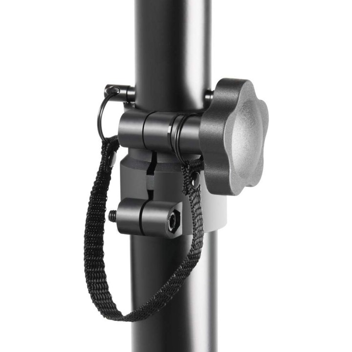 Set pieds d'enceinte réglables aluminium avec housse - Adam Hall SPS 023 noir