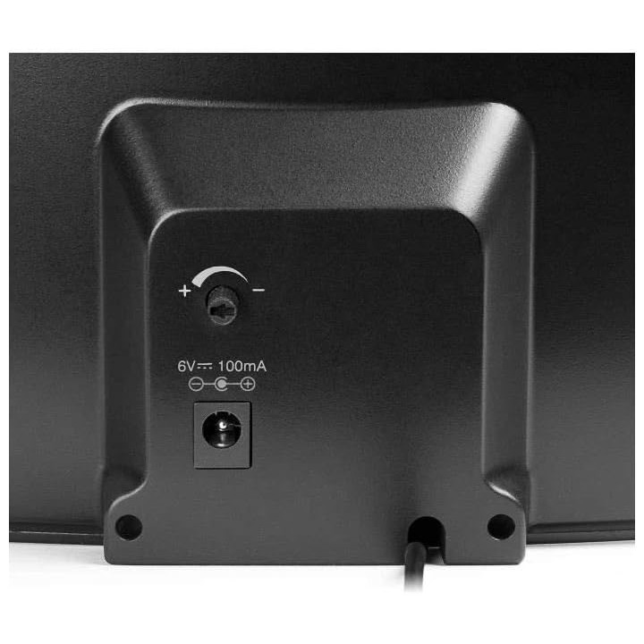 Antenne TV intérieure amplifiée 52 dB - Filtres 4G/5G - Meliconi AT-52