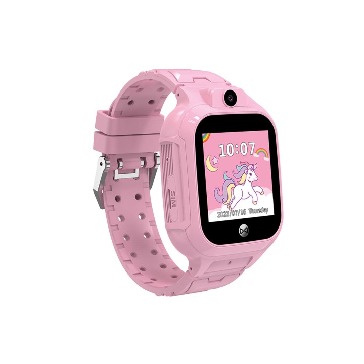 Montre connectée enfant GPS appels vidéo - Rose - Forever See Me! 3 KW-320