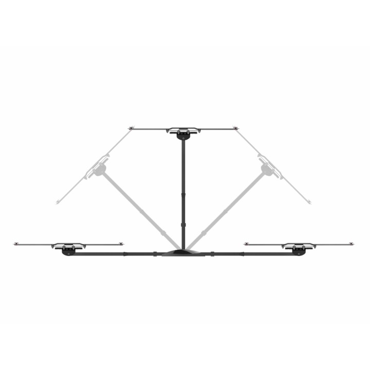 Support mural TV inclinable et orientable 50-82'' - MELICONI DR600 Plus