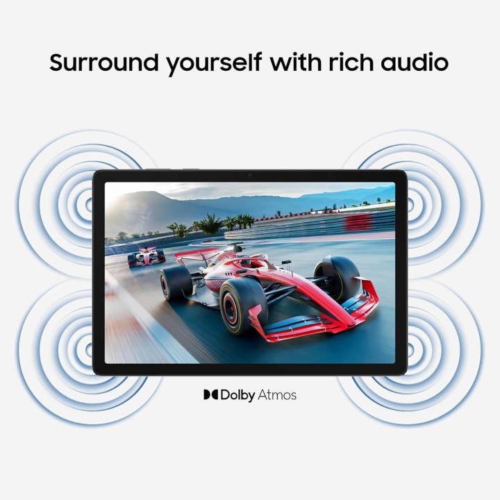 Tablette tactile Samsung Galaxy Tab A11+ 11" 128 Go Wi-Fi 5G gris - Design fin