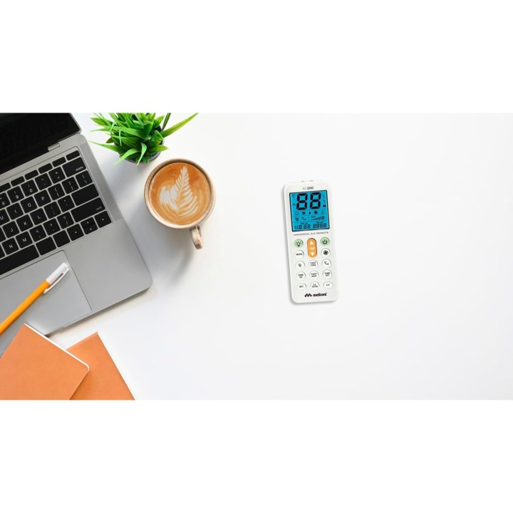 Télécommande universelle pour climatiseur Meliconi AC 200 - écran rétroéclairé
