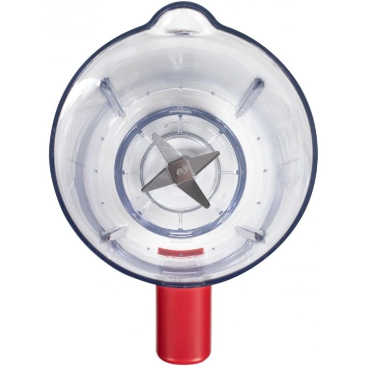 Blender 1,5L 600W inox blanc – Double lame, sécurité, entretien facile