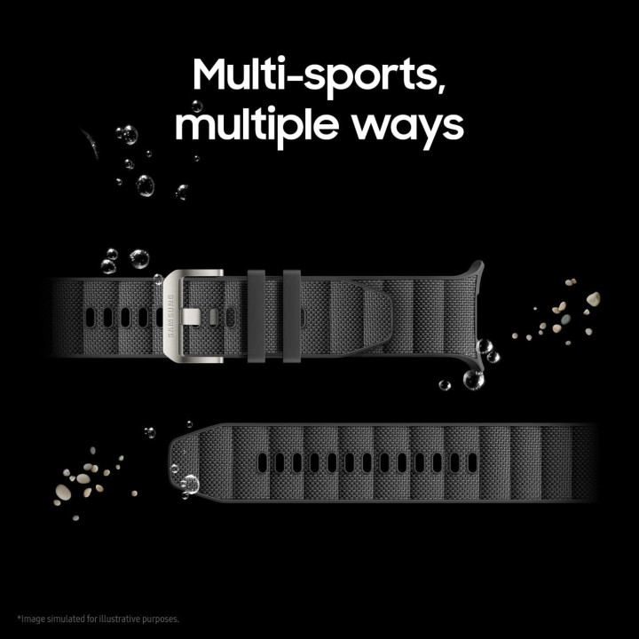 Montre connectée Galaxy Watch Ultra - Titane 47 mm - AI, GPS double fréquence, LTE