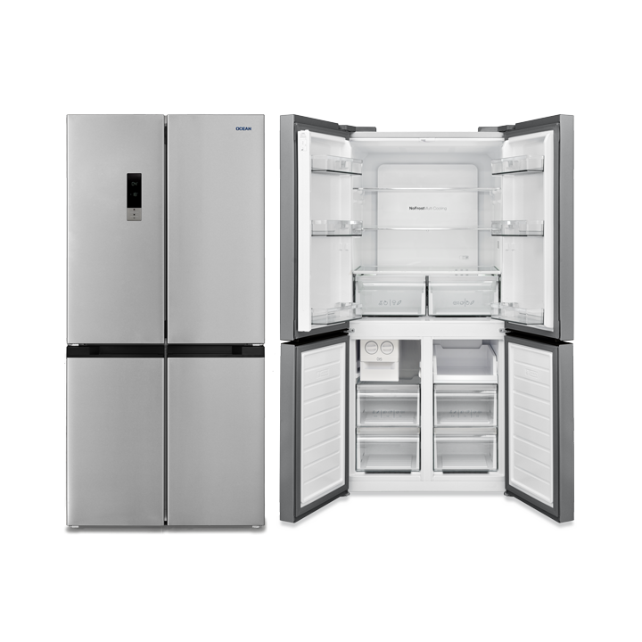 Réfrigérateur No Frost OCEAN OC680 - Technologie sans givre - Argent