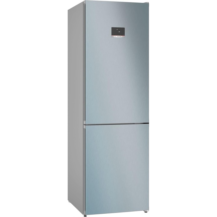 Réfrigérateur combiné No Frost 321 L Inox 186x60 cm - Bosch Série 4