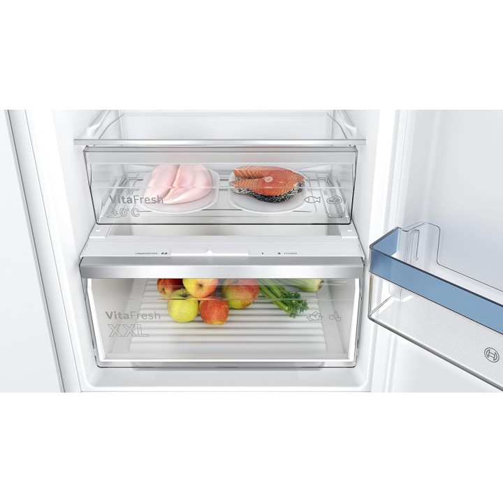 Combiné réfrigérateur-congélateur encastrable Bosch Serie 4 NoFrost VitaFresh XXL 260L