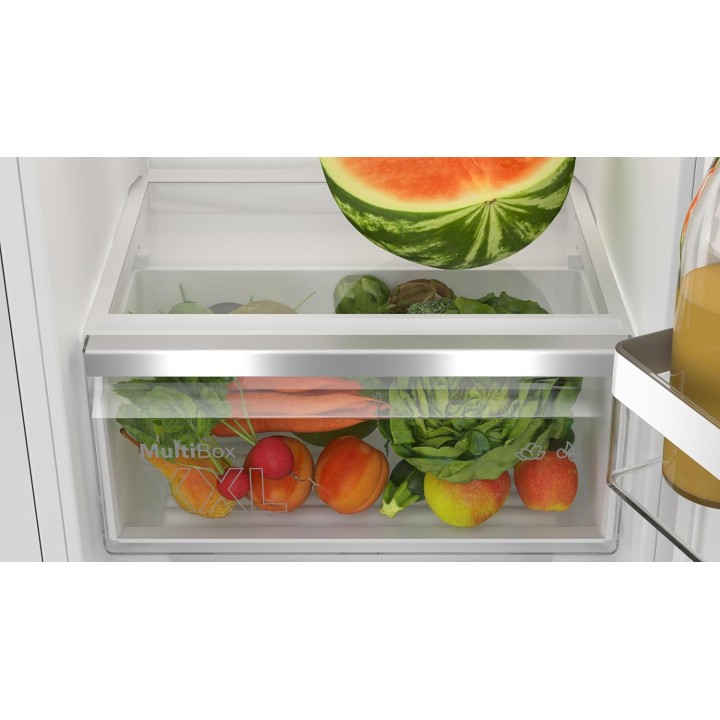 Réfrigérateur intégrable Bosch 1 porte - 204L - MultiBox XXL - FreshSense