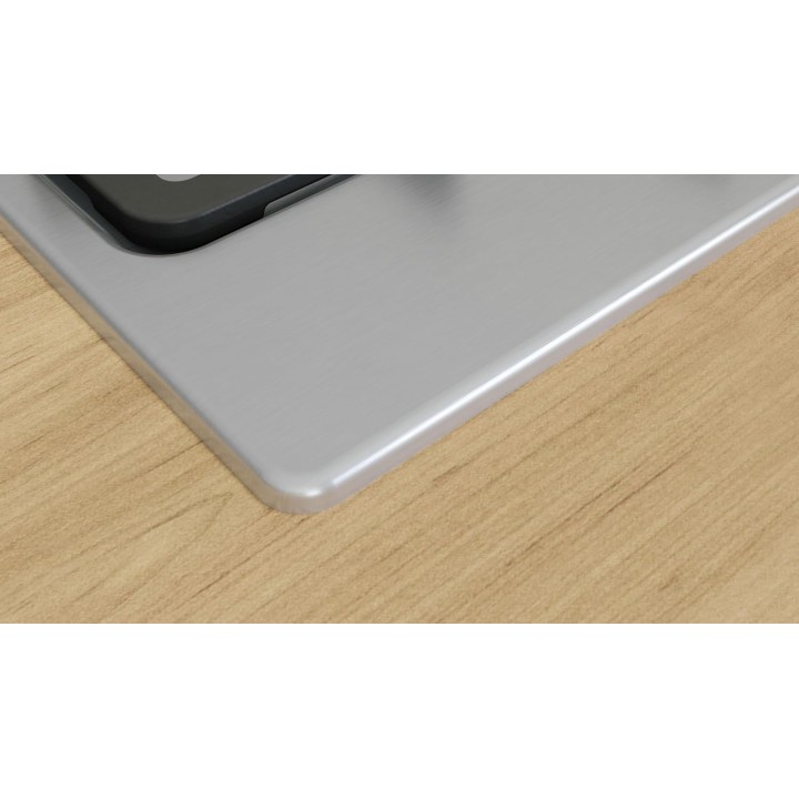 Plaque de cuisson gaz 4 feux inox Bosch Série 4 - Allumage électrique et sécurité