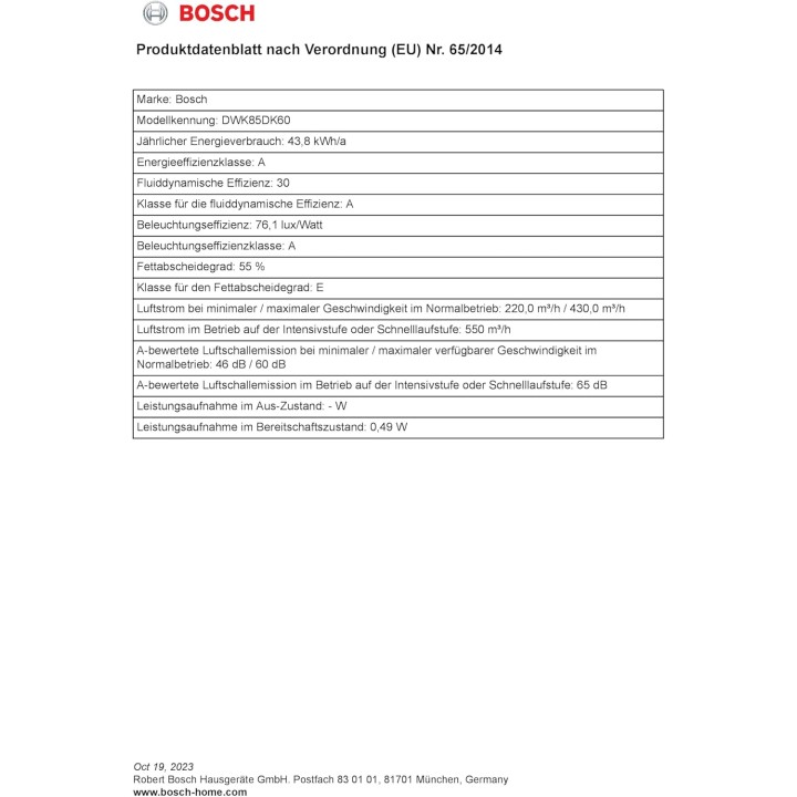 Hotte murale décorative 80 cm - Verre noir glossy - Très silencieuse - Éclairage LED