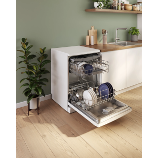 Lave-vaisselle Bosch Série 4 pose-libre 60 cm blanc - Silence, Home Connect, EfficientDry