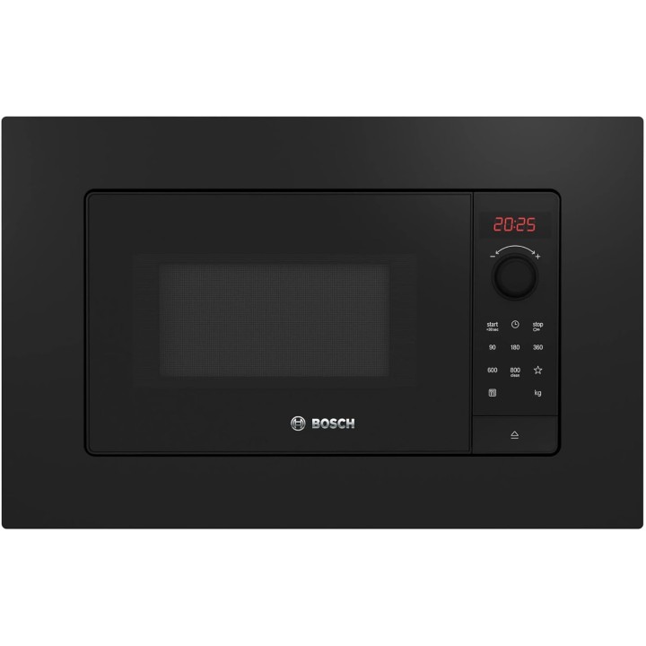 Micro-ondes encastrable Bosch Série 2 - 20L AutoPilot 7 noir - écran LED