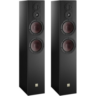 Enceintes colonne DALI Opticon 6 Mk2 - Tweeter à ruban - Noir satiné - Paire