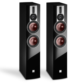 Enceintes colonne DALI Rubicon 6 – Paire finition noyer