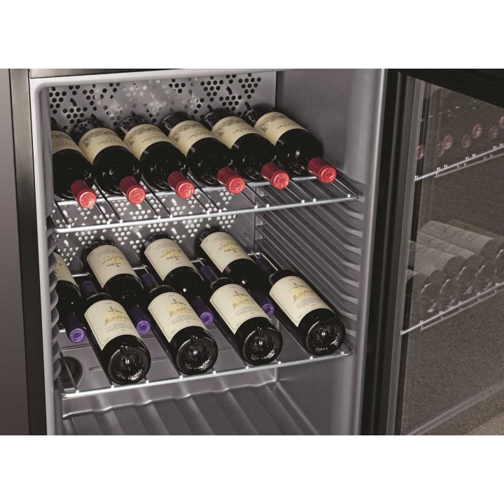 Cave à vin 66 bouteilles porte vitrée pose libre - Liebherr WKb 1802