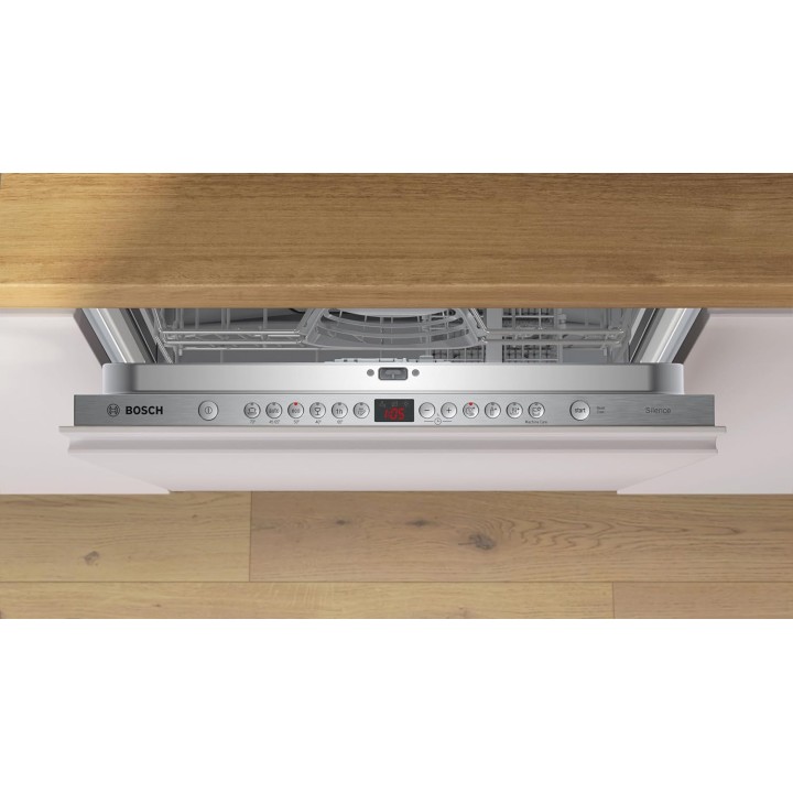 Lave-vaisselle encastrable Bosch 12 couverts - Acier inoxydable EcoSilence Drive