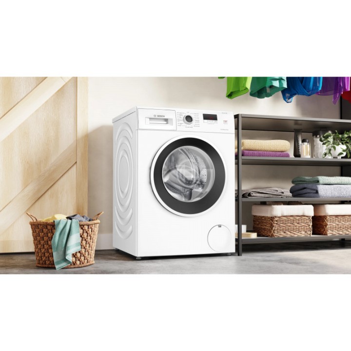 Lave-linge hublot BOSCH 7 kg – 1400 tr/min – 11 programmes – Classe A – Pose libre