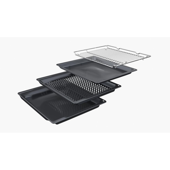 Four encastrable multifonction vapeur pyrolyse NEFF Slide&Hide 60cm gris graphite