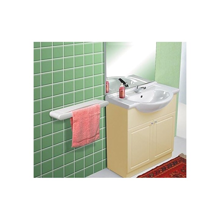 Séchoir mural extensible 160 cm aluminium - pliable, montage mural Cuncial