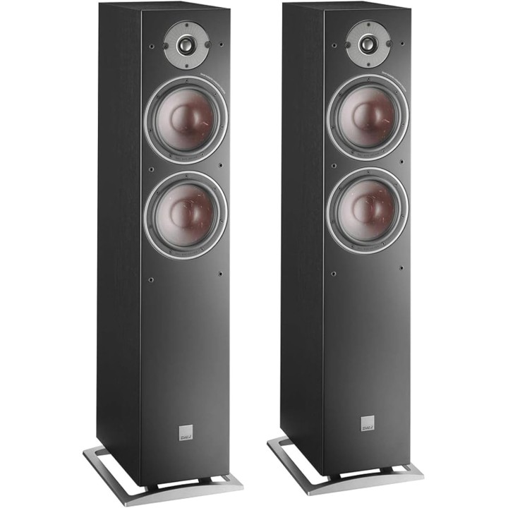 Enceinte colonne DALI Oberon 7 - Double woofer 7'' et tweeter 29mm - Noir