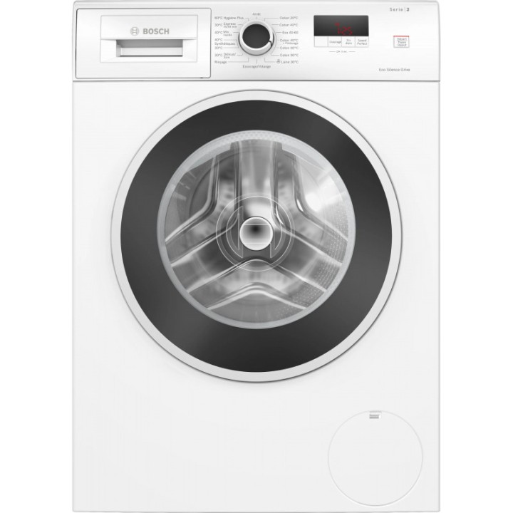 Lave-linge hublot BOSCH 7 kg – 1400 tr/min – 11 programmes – Classe A – Pose libre
