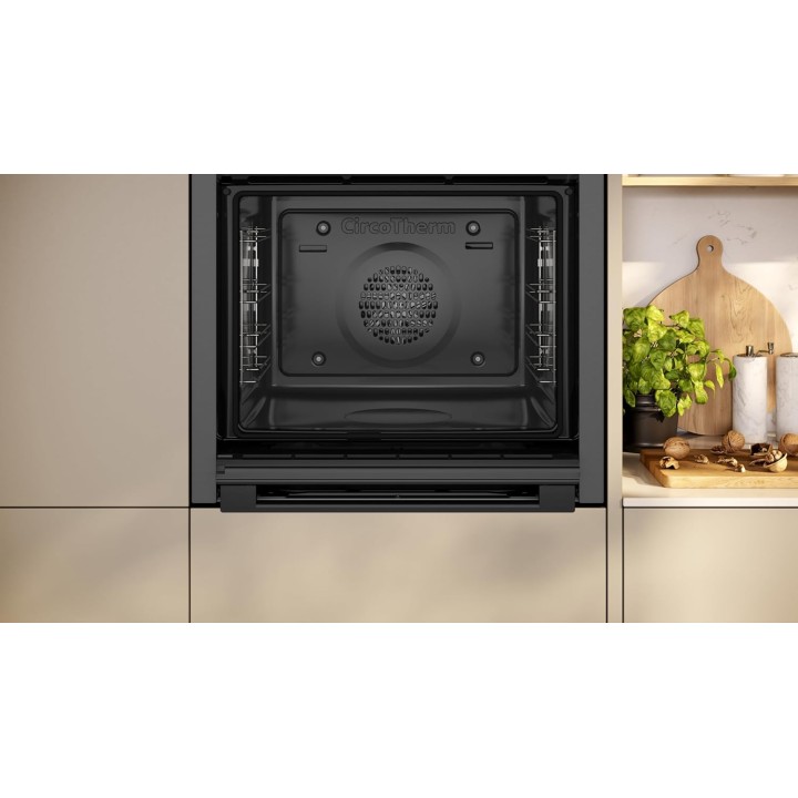 Four encastrable multifonction vapeur pyrolyse NEFF Slide&Hide 60cm gris graphite