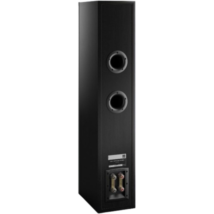 Enceintes colonne DALI Opticon 6 Mk2 - Tweeter à ruban - Noir satiné - Paire