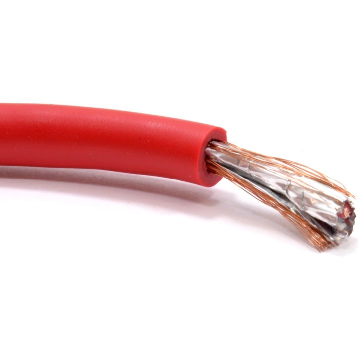 Câble audio XLR mâle vers femelle 1 m blindé connecteurs robustes rouge