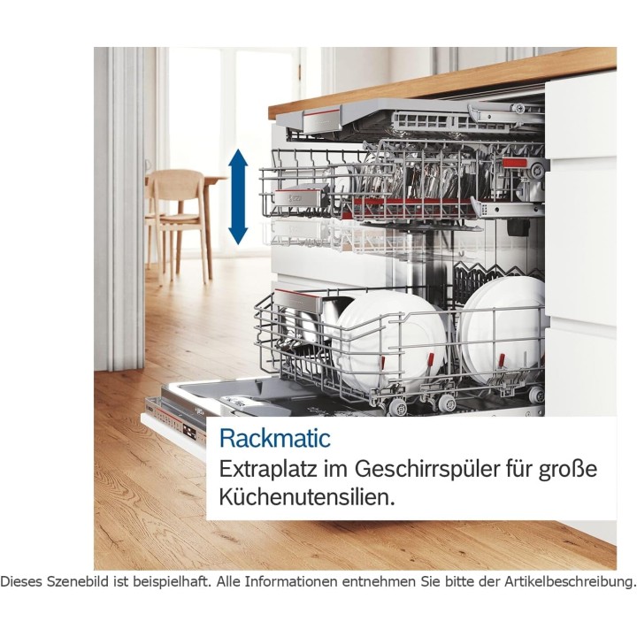 Lave-vaisselle pose libre 14 couverts connecté Home Connect Bosch blanc 60 cm