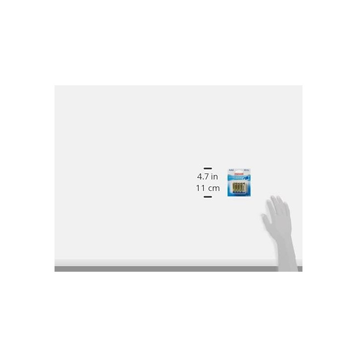 Piles AAA alcalines Maxell x10 – Format standard 1,5V usage quotidien