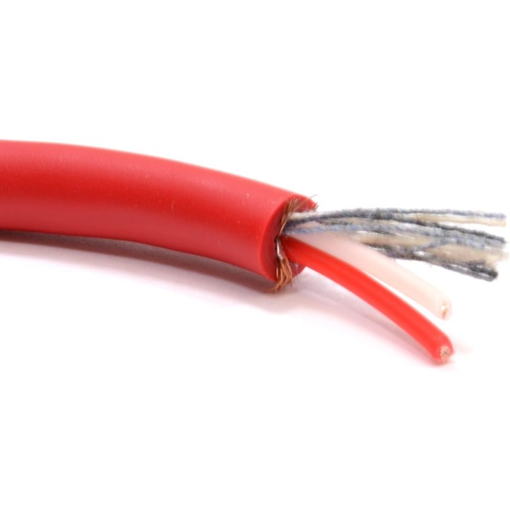 Câble audio XLR mâle vers femelle 1 m blindé connecteurs robustes rouge