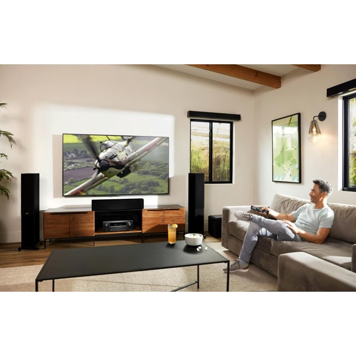 Amplificateur home cinéma 7.2 Denon AVR-X2800H DAB - Dolby Atmos, HDMI 8K, HEOS, Noir