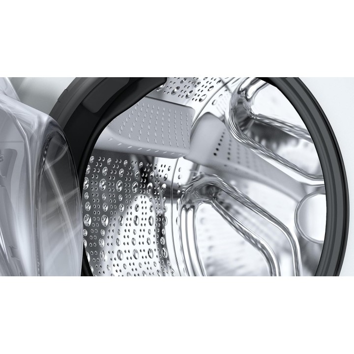 Lave-linge frontal Bosch Série 8 - 9 kg - 1400 trs/min - i-DOS - Blanc