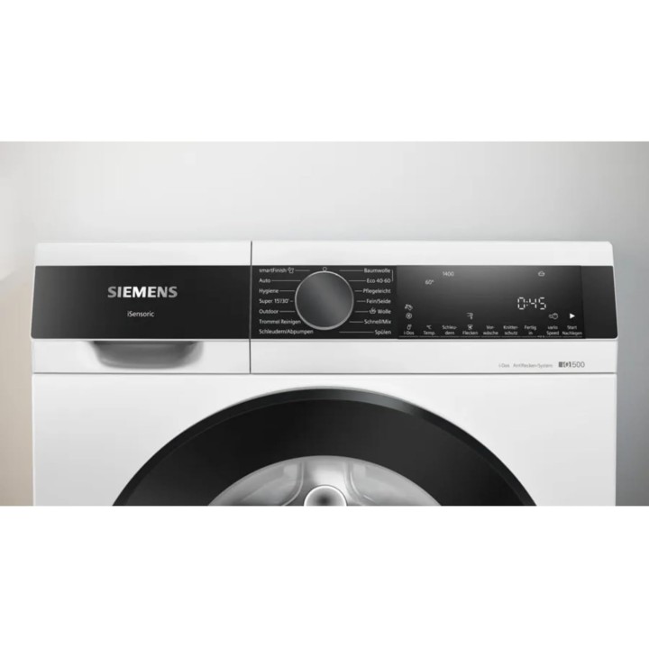 Lave-linge frontal Siemens iQ500 9 kg 1400 tr/min - i-Dos, varioSpeed, smartFinish
