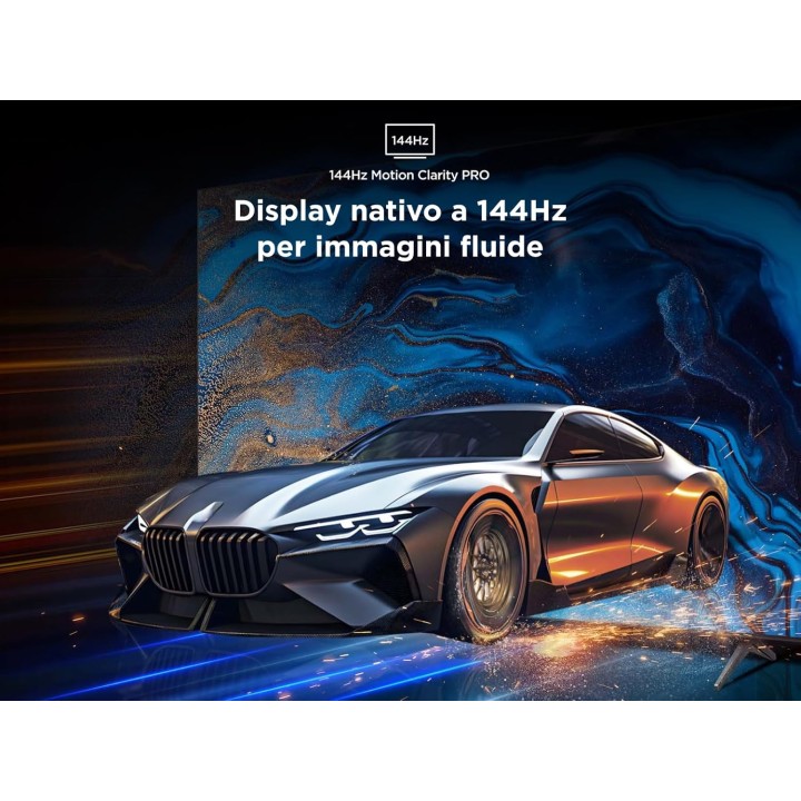 TV QD-Mini LED 65 pouces TCL - 4K HDR, 144 Hz, Dolby Vision IQ, Google TV