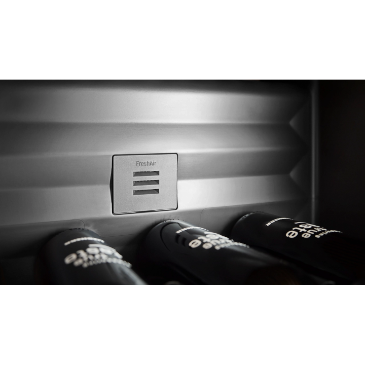 Cave à vin 196 bouteilles porte vitrée noir - triple protection UV Liebherr