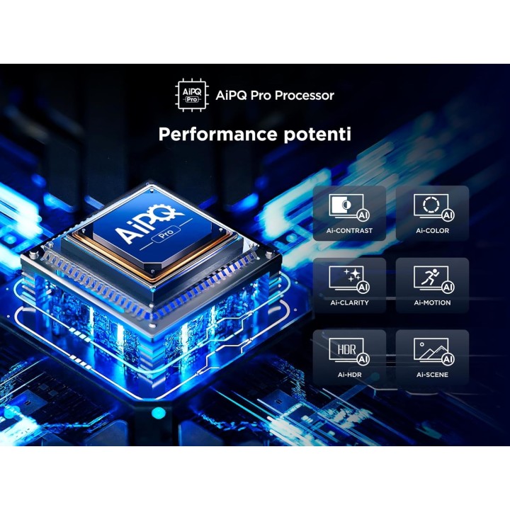 TV QD-Mini LED 65 pouces TCL - 4K HDR, 144 Hz, Dolby Vision IQ, Google TV