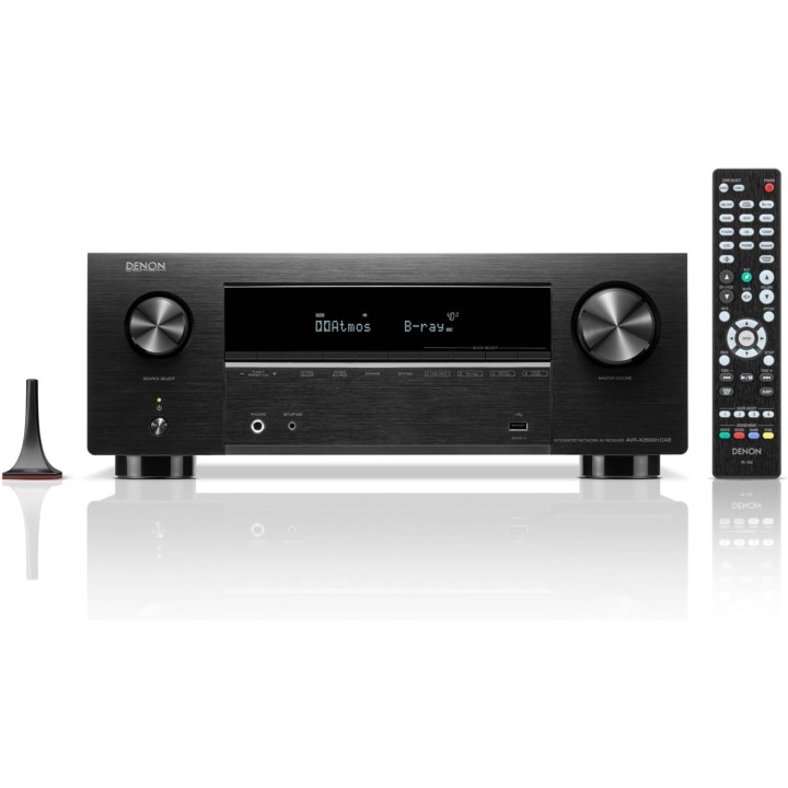Amplificateur home cinéma 7.2 Denon AVR-X2800H DAB - Dolby Atmos, HDMI 8K, HEOS, Noir