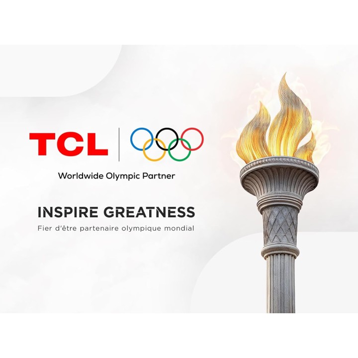 TV QD-Mini LED 65 pouces TCL - 4K HDR, 144 Hz, Dolby Vision IQ, Google TV