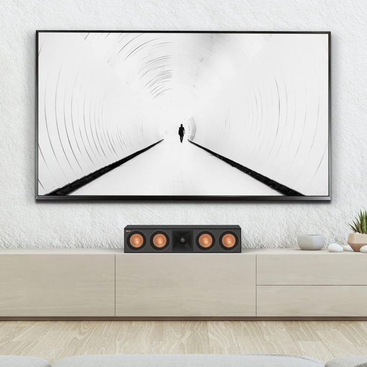 Enceinte centrale home cinéma Klipsch RP-504C II - Tractrix-Horn noir