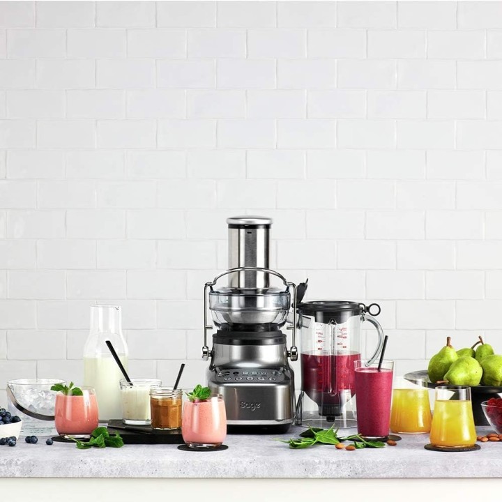 Blender extracteur de jus 2-en-1 Sage - Acier inoxydable - 5 programmes automatiques