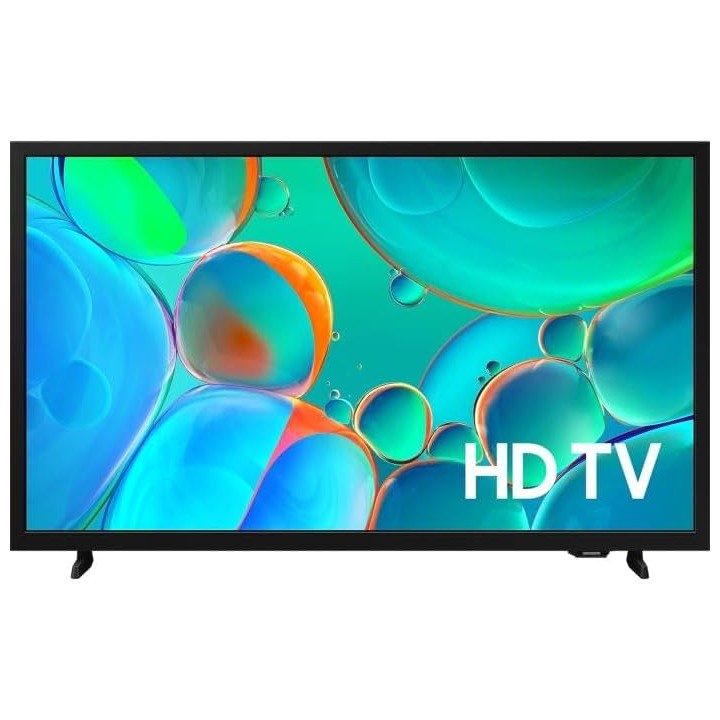 Téléviseur LED 32 pouces Samsung Smart TV HD HDR - Design fin, Tizen OS, Audio immersif