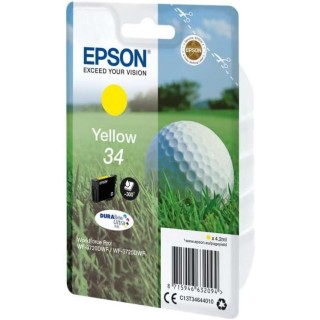 Cartouche d'encre jaune Epson T3464 - Compatible WF3720/3720DNF - Série 34 Golf