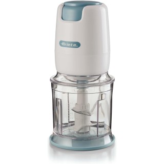 Hachoir électrique Ariete 437 - 700 ml, 400 W, 4 lames inox, base antidérapante blanc