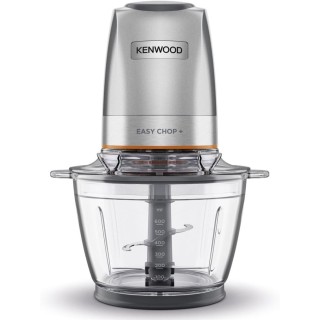 Mini hachoir Kenwood 500W - Bol en verre 600 ml - Broyeur à glace argenté