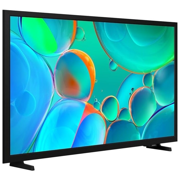 Téléviseur LED 32 pouces Samsung Smart TV HD HDR - Design fin, Tizen OS, Audio immersif